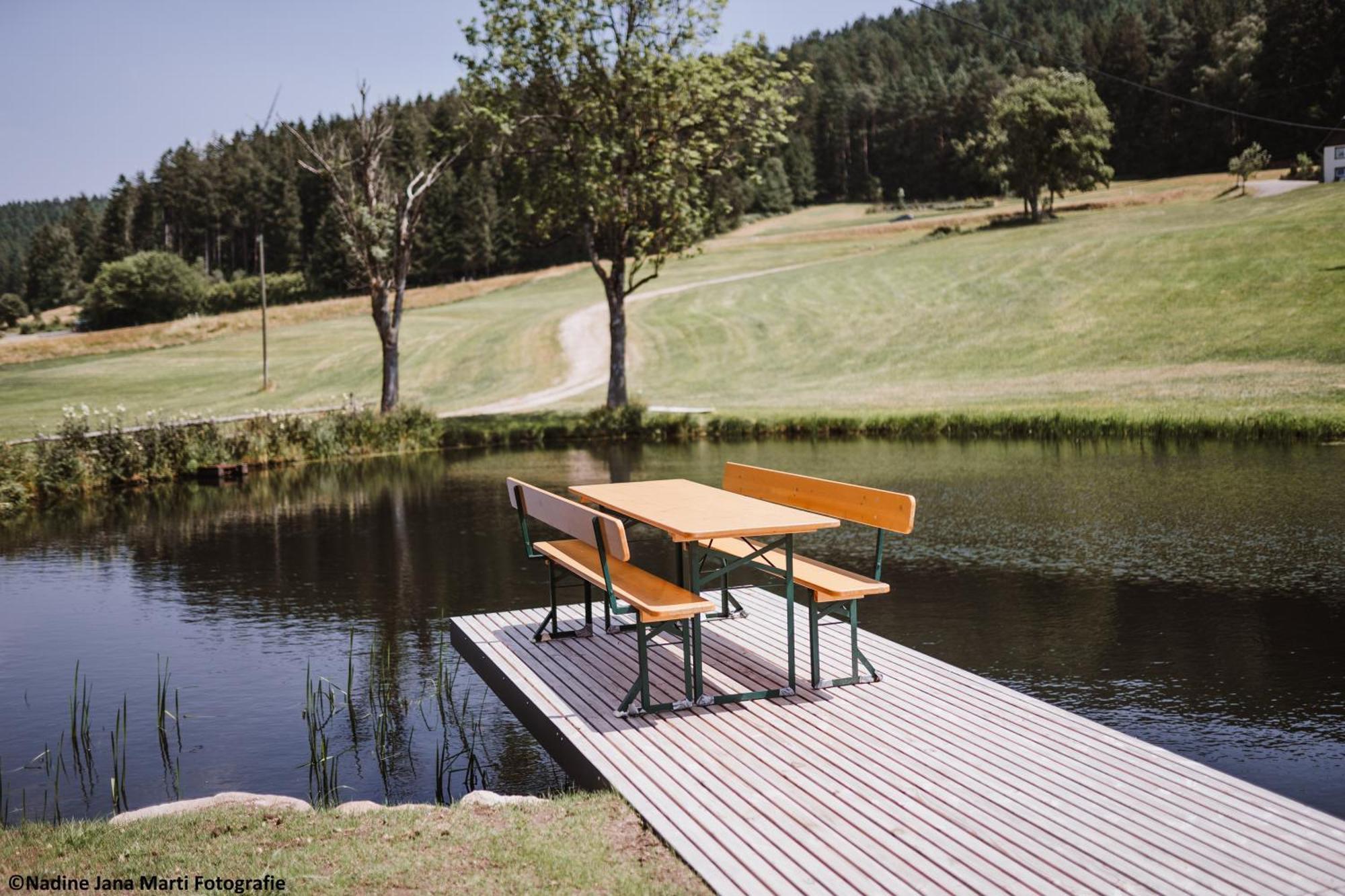 Ferienhaus Im Schwarzwald Am See "Backhaeusle" Villa Hornberg Exteriör bild
