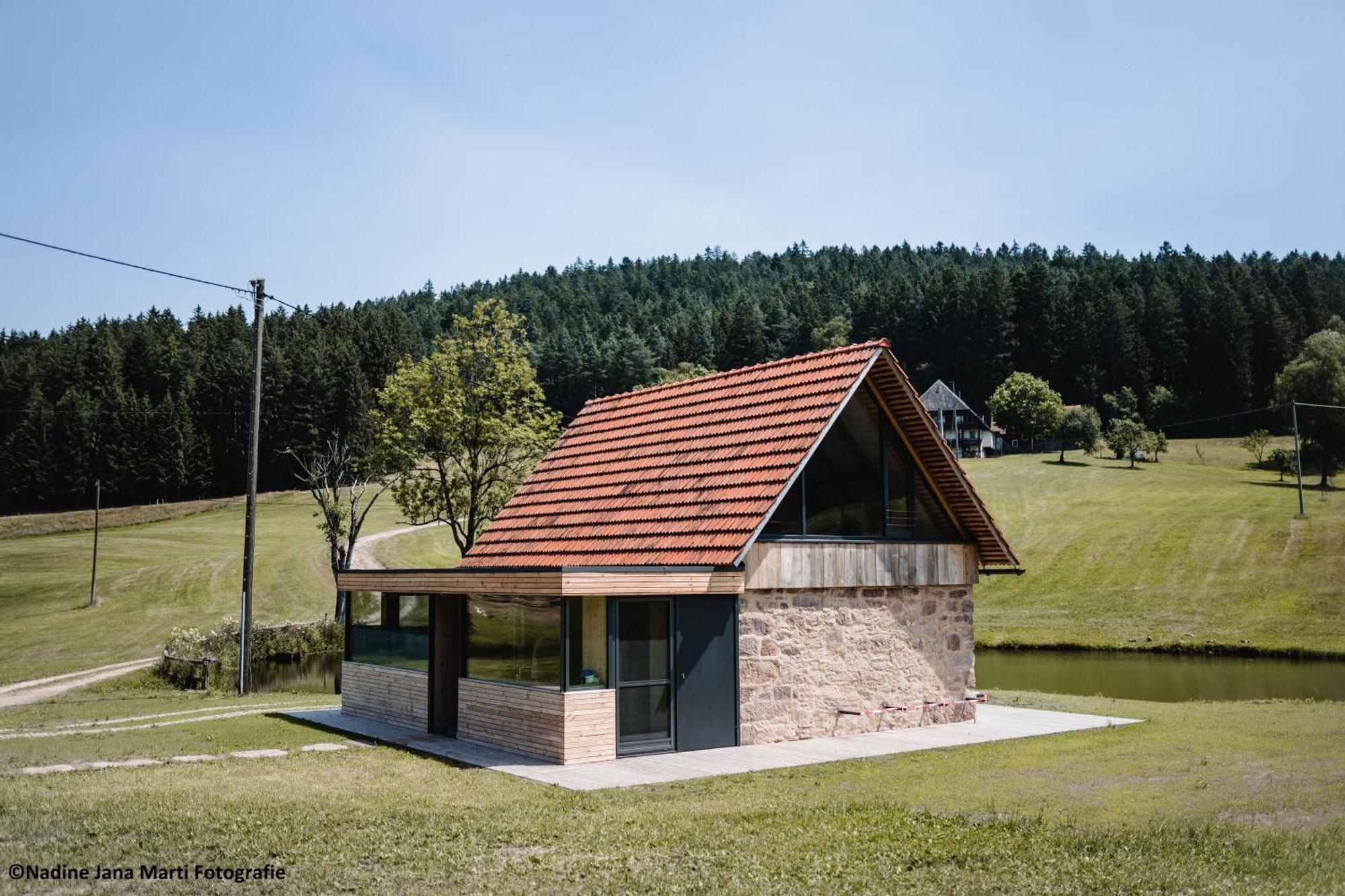 Ferienhaus Im Schwarzwald Am See "Backhaeusle" Villa Hornberg Exteriör bild